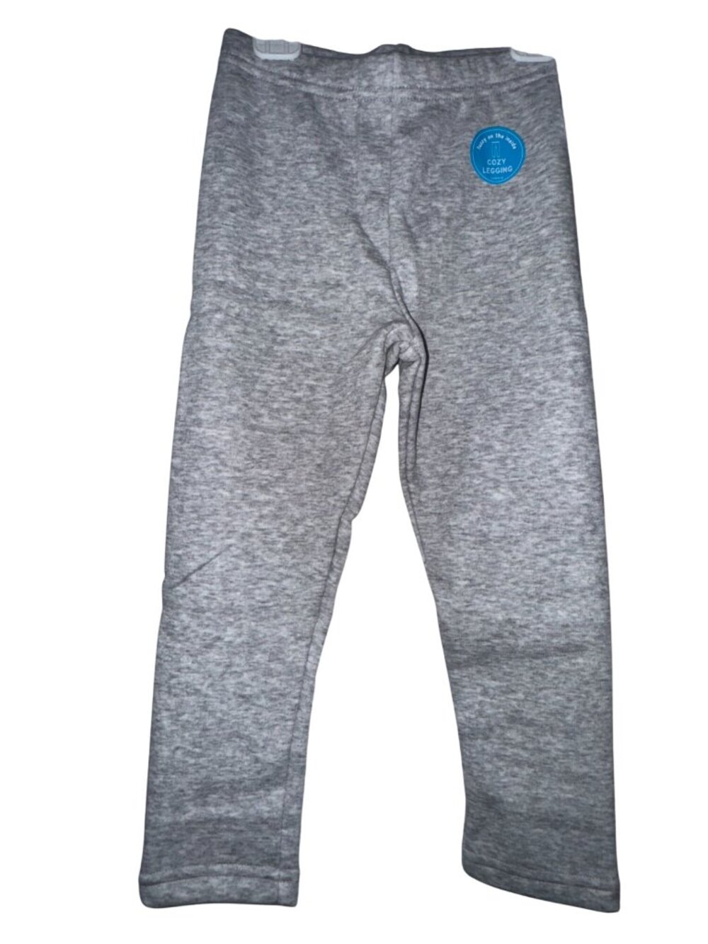 Carters Toddler 4T SET OF 3 Cozy Fuzzy Inside Leggings Gray Cotton Blend